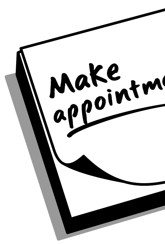 Black and white post it